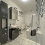 Ferienwohnung Stadtpark Bad mit Wanne